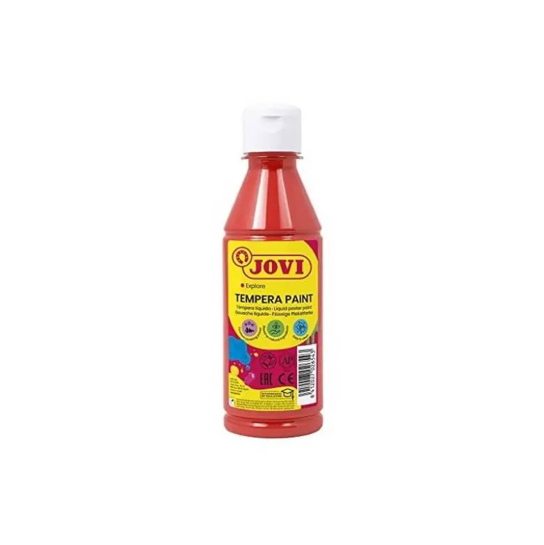 Tempera liquida Jovi color bermellon 250 cc