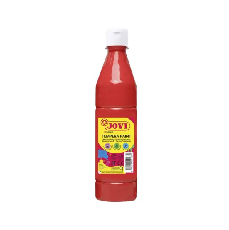 Tempera liquida Jovi color bermellon 500 cc