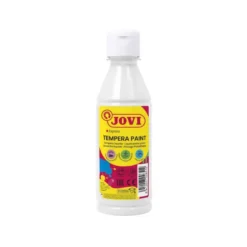 Tempera liquida Jovi color blanco 250 cc