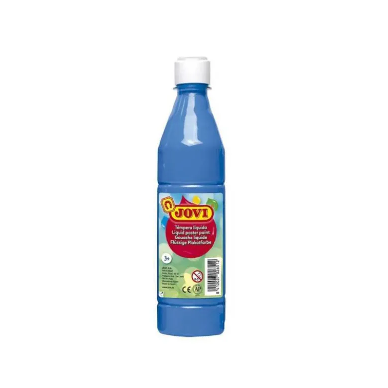 Tempera liquida Jovi color cyan 500 cc