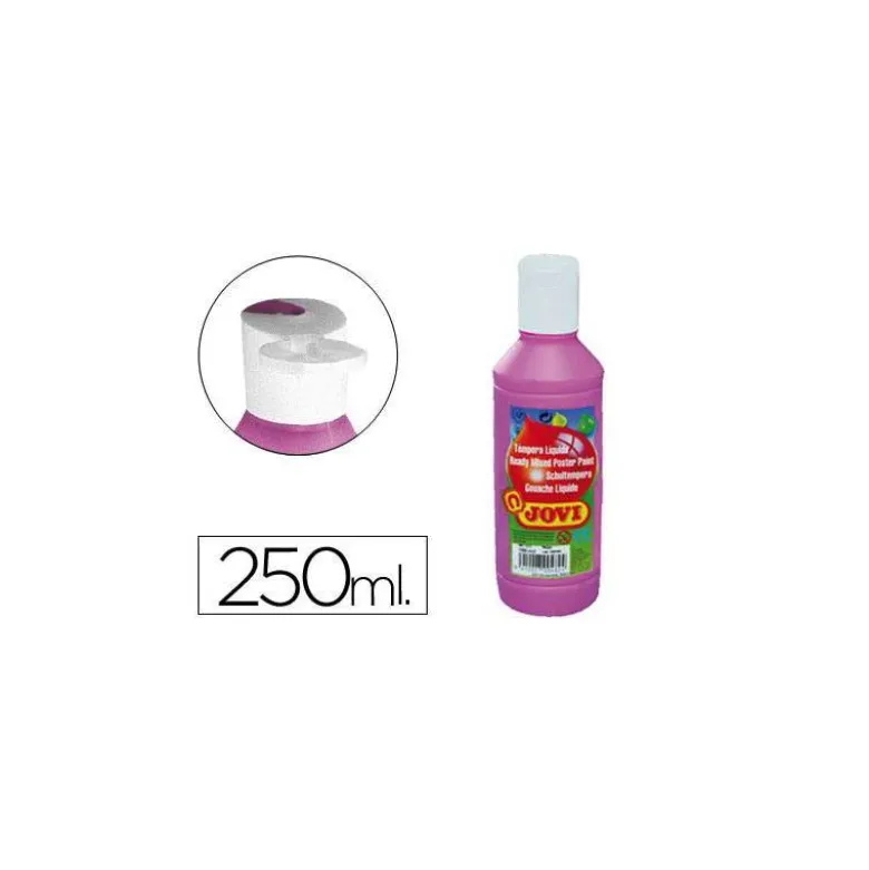Tempera liquida Jovi color magenta 250 cc