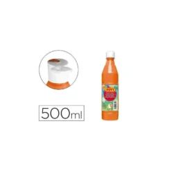 Tempera liquida Jovi color naranja 500 cc