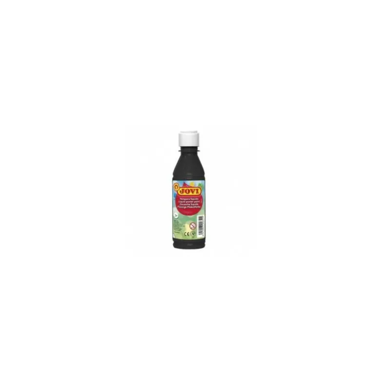 Tempera liquida Jovi color negro 250 cc