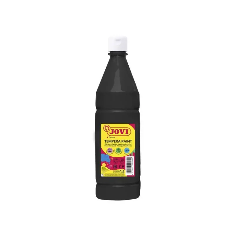 Tempera liquida JOVI color negro 1000 cc