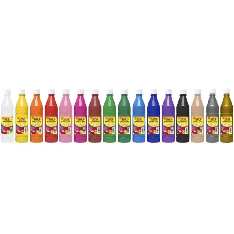 Tempera liquida Jovi color plata 500 cc