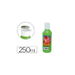 Tempera liquida Jovi color verde 250 cc