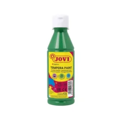 Tempera liquida JOVI color verde oscuro 250 cc