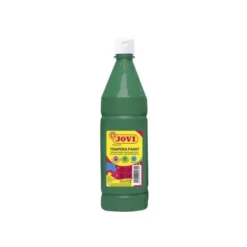 Tempera liquida JOVI color verde oscuro 1000 cc