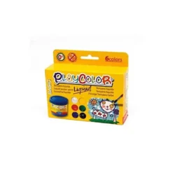 TEMPERA LIQUIDA PLAYCOLOR LIQUID BASIC 40 ML CAJA DE 6 UNIDADES COLORES SURTIDOS