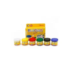 TEMPERA LIQUIDA PLAYCOLOR LIQUID BASIC 40 ML CAJA DE 6 UNIDADES COLORES SURTIDOS
