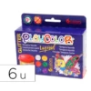 TEMPERA LIQUIDA PLAYCOLOR LIQUID GLITTER 40 ML CAJA DE 6 UNIDADES COLORES SURTIDOS