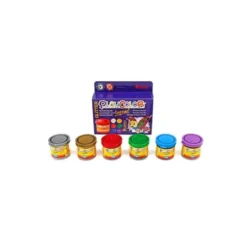 TEMPERA LIQUIDA PLAYCOLOR LIQUID GLITTER 40 ML CAJA DE 6 UNIDADES COLORES SURTIDOS