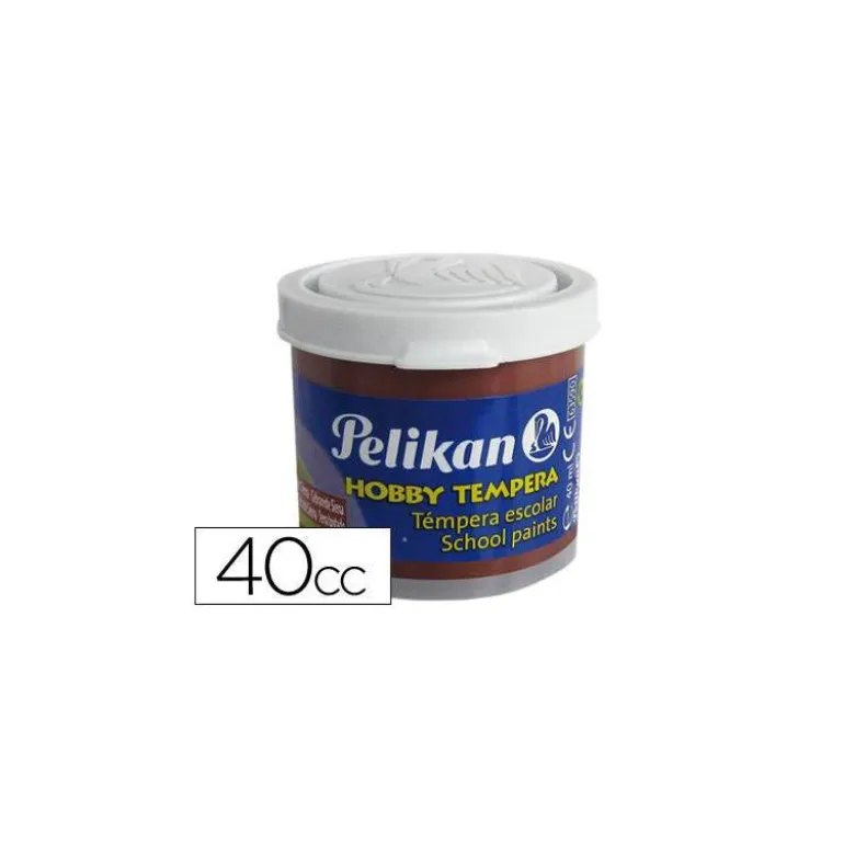 Tempera Pelikan color siena 40 cc