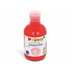 Tempera Primo Color Rojo Fluorescente 300 ml