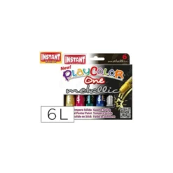 Tempera solida en barra Instant One colores metalizados