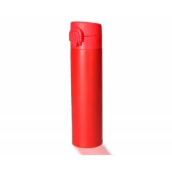 TERMO LIDERPAPEL ACERO INOXIDABLE CON DOBLE COBERTURA Y SISTEMA DE APERTURA FACIL CON BOTON 330