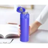 TERMO LIDERPAPEL ACERO INOXIDABLE CON DOBLE COBERTURA Y SISTEMA DE APERTURA FACIL CON BOTON 330