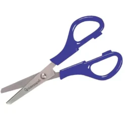 Tijera escolar Liderpapel Acero inoxidable punta redondeada 14cm