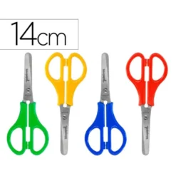 Tijera escolar Liderpapel 14cm