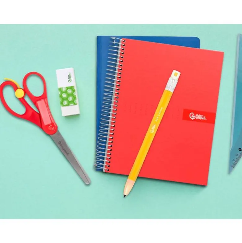 Tijera escolar marca Liderpapel 15 cm