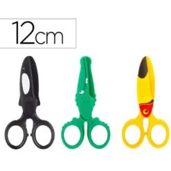 Tijera escolar marca Liderpapel 12 cm