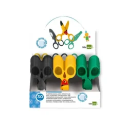 Tijera escolar marca Liderpapel 12 cm