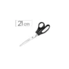 Tijera oficina Q-connect para zurdos 21cm