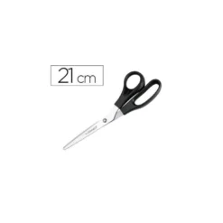 Tijera oficina Q-connect para zurdos 21cm