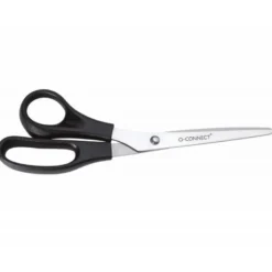 Tijera oficina Q-connect para zurdos 21cm