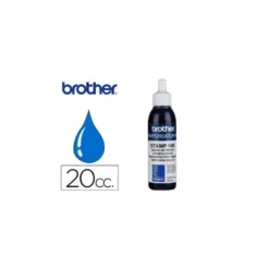 Tinta Brother Azul para sellos automaticos de 20 cc