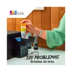 TINTA EPSON ECOTANK 102 ET-2700 / 2750 / 3700 / 3750 / 4750 BOTE DE 70 ML AMARILLO 6.000 PAG