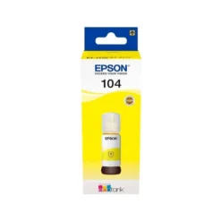 TINTA EPSON ECOTANK 104 ET-2710 / 2711 / 2712 / 2720 / 2726 / 4700 AMARILLO 7500 PAGINAS
