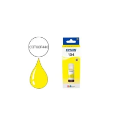 TINTA EPSON ECOTANK 104 ET-2710 / 2711 / 2712 / 2720 / 2726 / 4700 AMARILLO 7500 PAGINAS