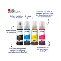 TINTA EPSON ECOTANK 104 ET-2710 / 2711 / 2712 / 2720 / 2726 / 4700 AMARILLO 7500 PAGINAS