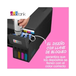 TINTA EPSON ECOTANK 104 ET-2710 / 2711 / 2712 / 2720 / 2726 / 4700 MAGENTA 7500 PAGINAS