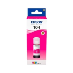TINTA EPSON ECOTANK 104 ET-2710 / 2711 / 2712 / 2720 / 2726 / 4700 MAGENTA 7500 PAGINAS