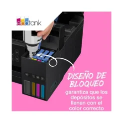 TINTA EPSON ECOTANK 102 ET-2700 / 2750 / 3700 / 3750 / 4750 BOTE DE 127 ML NEGRO 7.500 PAG