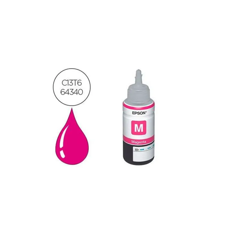 TINTA EPSON T6643 COLOR MAGENTA C13T664340