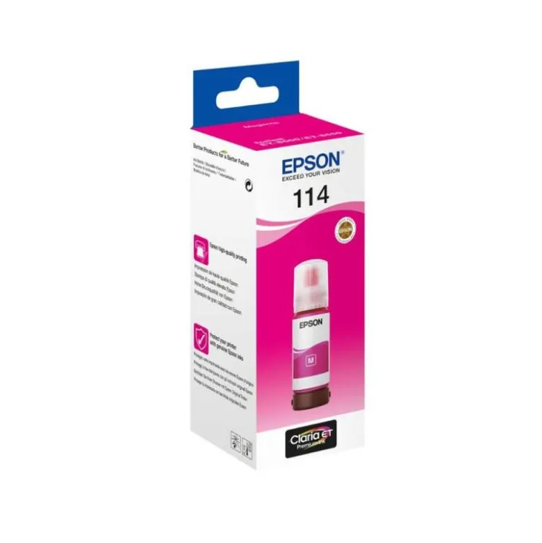 TINTA EPSON T114 COLOR MAGENTA C13T07B340