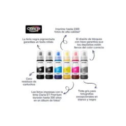 TINTA INK-JET EPSON ECOTANK 113 COLOR NEGRO C13T06B140