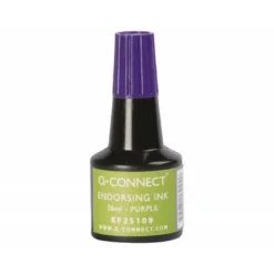 Tinta Tampon Q-Connect Color Violeta 28ml