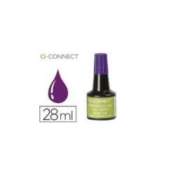 Tinta Tampon Q-Connect Color Violeta 28ml
