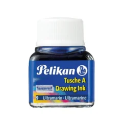TINTA CHINA PELIKAN AZUL ULTRAMAR BOTE DE 10 ML
