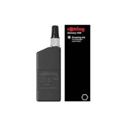 Tinta china rotring negra -frasco de 23 cc