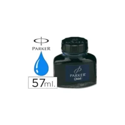 Tinta estilografica marca Parker Azul Permanente