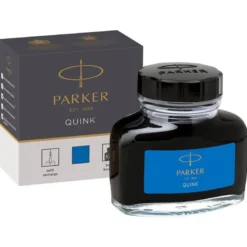 Tinta estilográfica marca Parker Azul Real