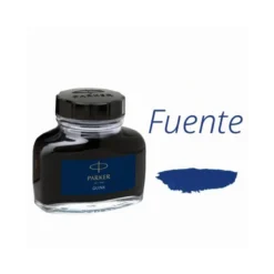 Tinta estilográfica marca Parker Azul Real