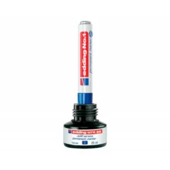 TINTA ROTULADOR EDDING MTK25 CON SISTEMA CAPILAR COLOR AZUL FRASCO DE 25 ML