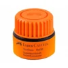 TINTA ROTULADOR FABER CASTELL TEXTLINER FLUORESCENTE 1549 CON SISTEMA CAPILAR COLOR NARANJA FRASCO DE 30 ML