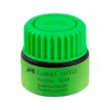 TINTA ROTULADOR FABER CASTELL TEXTLINER FLUORESCENTE 1549 CON SISTEMA CAPILAR COLOR VERDE FRASCO DE 30 ML
